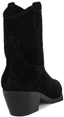 Saint Laurent Calfskin Suede Ankle Boots 'Cowboy Black' 66929025T001000 Purchase Saint Laurent Calfskin Suede Ankle Boots 'Cowboy Black' 66929025T001000