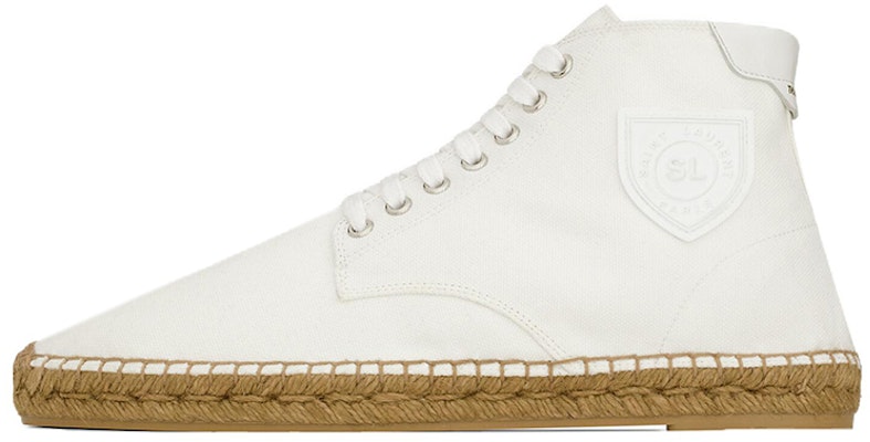 Saint Laurent Canvas High-Top 'White' 73767512N909026 Buy Saint Laurent Canvas High-Top 'White' 73767512N909026