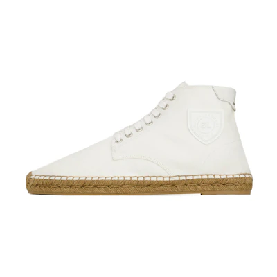 Saint Laurent Canvas High-Top 'White'