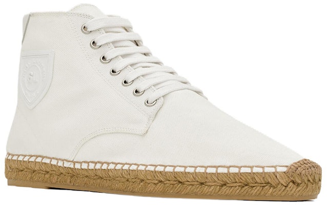 Saint Laurent Canvas High-Top 'White' 73767512N909026 Order Saint Laurent Canvas High-Top 'White' 73767512N909026