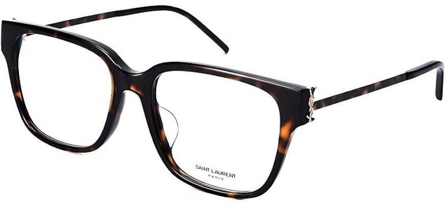 SAINT LAURENT Capsule Metallic Logo Square Optical Glasses Tortoise Unisex SLM48O-A/F-003 Buy SAINT LAURENT Capsule Metallic Logo Square Optical Glasses Tortoise Unisex SLM48O-A/F-003