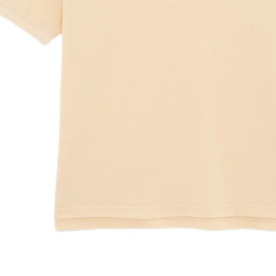 SAINT LAURENT Cassandre Beige Polo Shirt dengan Logo Bordir untuk Pria. 713901Y37HC7265 Purchase SAINT LAURENT Cassandre Beige Polo Shirt dengan Logo Bordir untuk Pria. 713901Y37HC7265