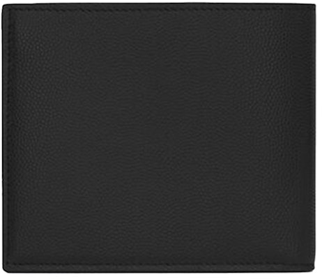 Saint Laurent Cassandre East/West Wallet Black Logo Matte Black Order Saint Laurent Cassandre East/West Wallet Black Logo Matte Black