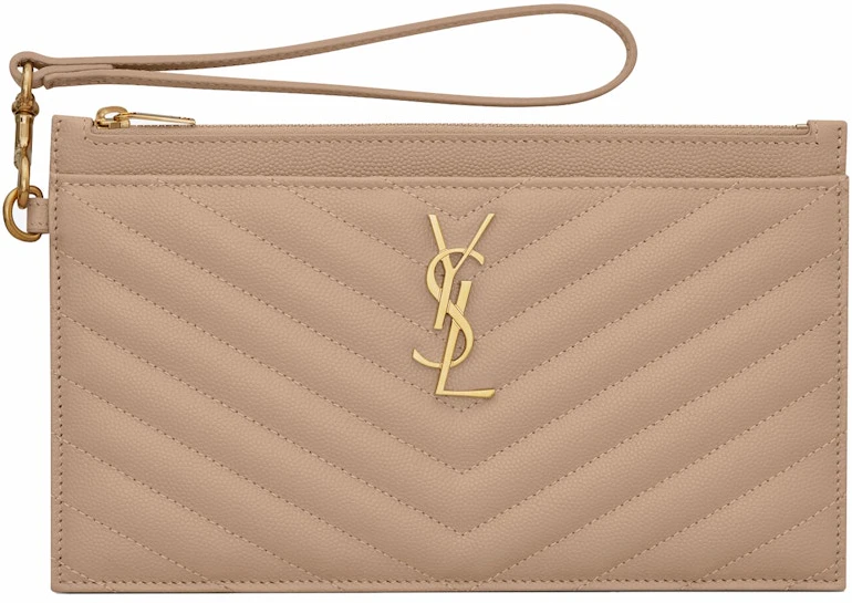 saint-laurent-cassandre-matelasse-large-bill-pouch-in-quilted-embossed-leather-dark-beige