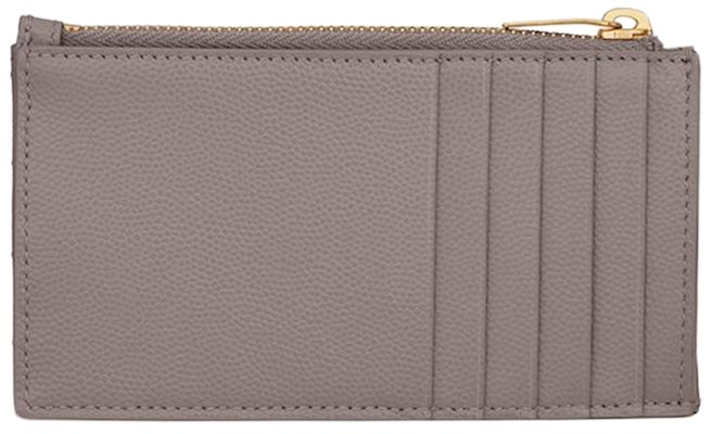 Saint Laurent Cassandre Matelasse Zipped Fragments Card Case De Poudre Embossed Fog Order Saint Laurent Cassandre Matelasse Zipped Fragments Card Case De Poudre Embossed Fog