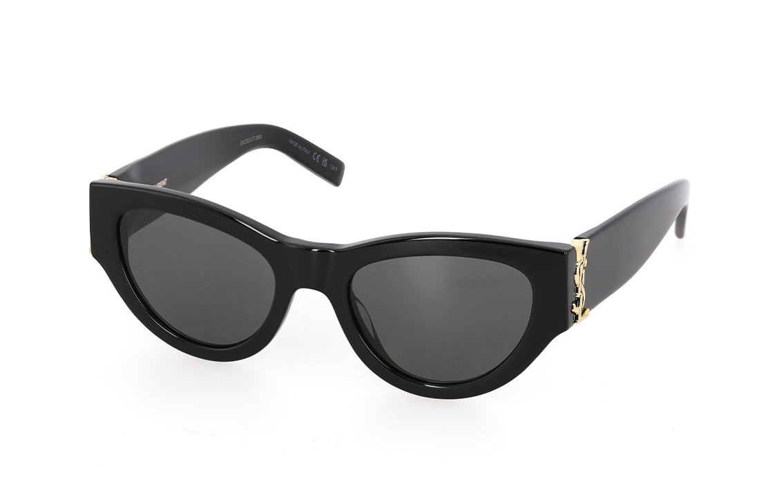 Order Kacamata Hitam Saint Laurent Cat-Eye Irregular Frame 671762Y99011000