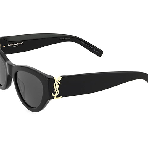 Details for Kacamata Hitam Saint Laurent Cat-Eye Irregular Frame 671762Y99011000