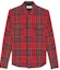Order Saint Laurent Checkered Single-Breasted Long-Sleeve Shirt 636581Y2B376278