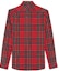 Lookbook Saint Laurent Checkered Single-Breasted Long-Sleeve Shirt 636581Y2B376278