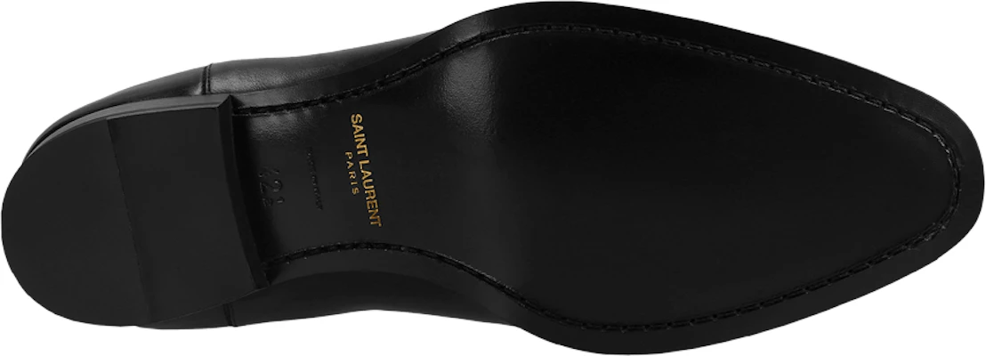 SAINT LAURENT 聖羅蘭 皮質 時尚休閒切爾西靴 黑色 Order SAINT LAURENT 聖羅蘭 皮質 時尚休閒切爾西靴 黑色