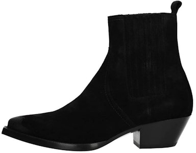 サンローラン スエード チェルシーブーツ (ブラック) 579509BT3001000 Buy サンローラン スエード チェルシーブーツ (ブラック) 579509BT3001000