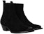 Saint Laurent But Chelsea 'Hitam Suede' 579509BT3001000