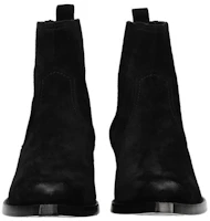 Shop Saint Laurent Chelsea Boot 'Suede Hitam' 579509BT3001000