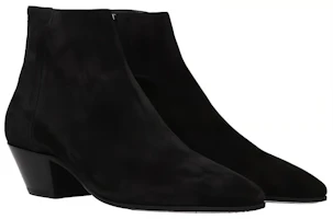 Order Saint Laurent Sepatu Boot Chelsea 'Black Suede' Hitam 5819560LI001000