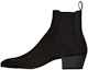Buy Saint Laurent But Chelsea 'Hitam Suede' 6323881YO001000