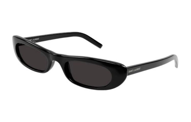 Order SAINT LAURENT Kacamata Cat-Eye Unisex Gaya Fashion Kasual. SL557SHADE001