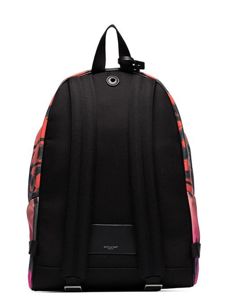 Order 생 로랑 시티 팜트리 백팩 (블랙/멀티)
