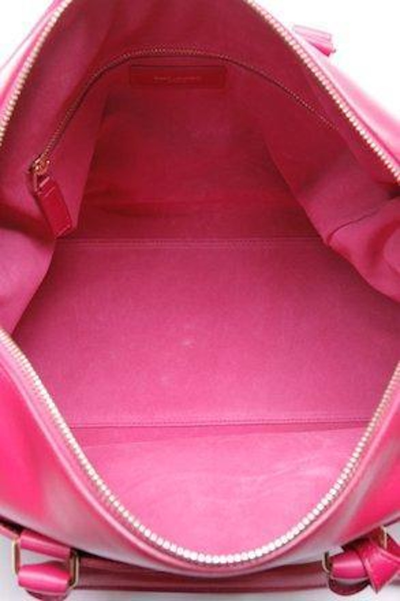 Saint Laurent Classic 6 Hour Duffle Bag Fuschia 圖 3