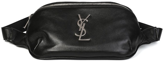 Saint Laurent Classic Belt Bag Monogram Black Saint Laurent Classic Belt Bag Monogram Black