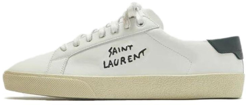 (W) Saint Laurent Court Classic SL/06 Low 2023 'Blanco Óptico Negro' 610649AABEE9061 Buy (W) Saint Laurent Court Classic SL/06 Low 2023 'Blanco Óptico Negro' 610649AABEE9061