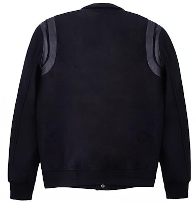 Saint Laurent Classic Wool and Leather Varsity Jacket Unisex Black 354718Y197Q1000 Lookbook Saint Laurent Classic Wool and Leather Varsity Jacket Unisex Black 354718Y197Q1000