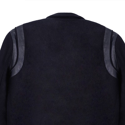 Saint Laurent Classic Wool and Leather Varsity Jacket Unisex Black 354718Y197Q1000 Details for Saint Laurent Classic Wool and Leather Varsity Jacket Unisex Black 354718Y197Q1000