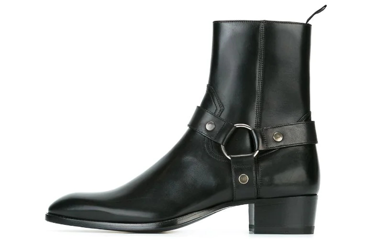 Saint Laurent Classic Wyatt 'Black Harness' 443190AQS001000