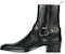 Saint Laurent Classic Wyatt 'Black Harness' Hitam Klasik 443190AQS001000