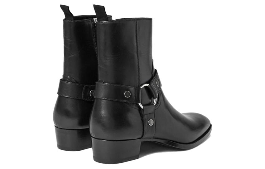 Order Saint Laurent Wyatt Classique ''Harnais Noir'' 443190AQS001000