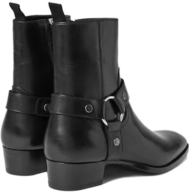 Saint Laurent Wyatt Classique ''Harnais Noir'' 443190AQS001000 Order Saint Laurent Wyatt Classique ''Harnais Noir'' 443190AQS001000