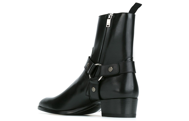 Lookbook Saint Laurent Wyatt Classique ''Harnais Noir'' 443190AQS001000