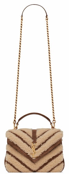 saint-laurent-college-chain-bag-in-suede-and-shearling-medium-natural-beige-dark-cigar