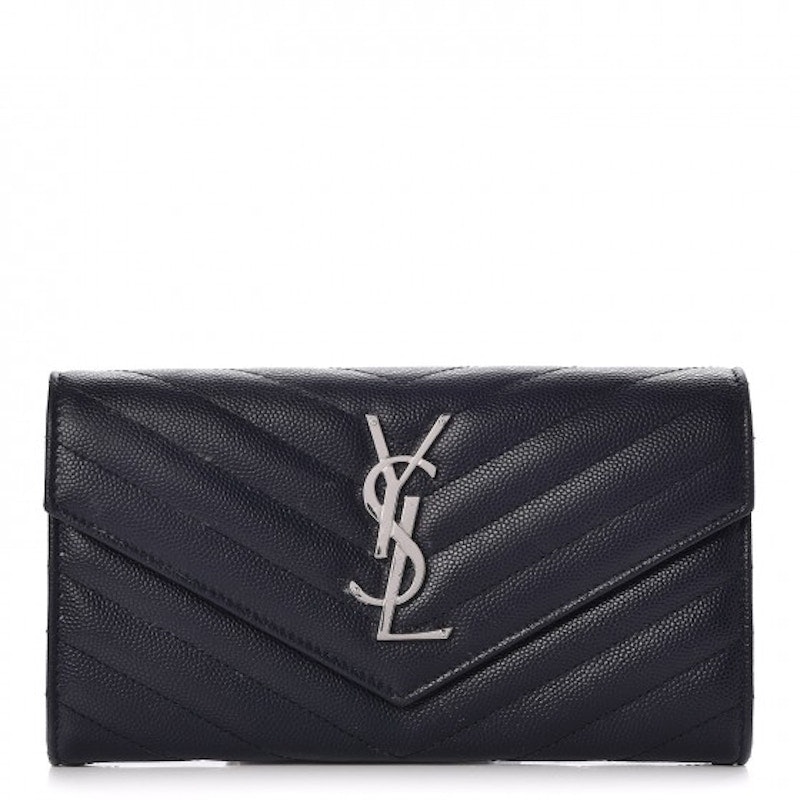 saint-laurent-college-flap-wallet-matelasse-large-navy