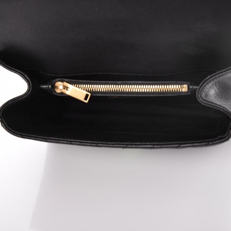 Saint Laurent College Matelasse Medium Black 圖 3