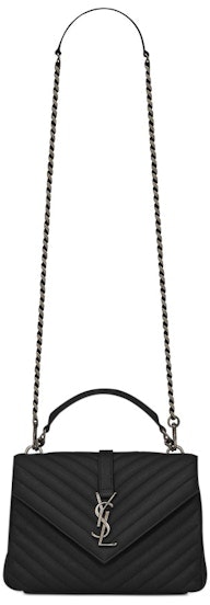 saint-laurent-college-shoulder-bag-matelasse-silver-tone-medium-black