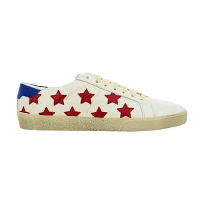 Saint Laurent Court Classic 'Red Stars'
