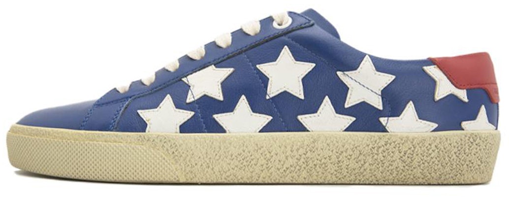 Saint Laurent Court Classic 'White Stars' 5494750-M5H0-4393 Buy Saint Laurent Court Classic 'White Stars' 5494750-M5H0-4393