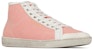 Saint Laurent Court Classic High 'Pink' - Kasut Tinggi Saint Laurent 'Pink' 67152112N905660