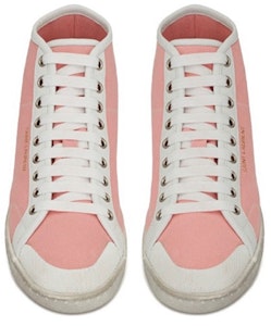 圣罗兰 Court Classic 高帮 '粉色' 67152112N905660 Shop 圣罗兰 Court Classic 高帮 '粉色' 67152112N905660