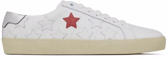 Saint Laurent Court Classic SL-06 California Low 'Stars - Bright White' 42157200ND09017 Saint Laurent Court Classic SL-06 California Low 'Stars - Bright White' 42157200ND09017