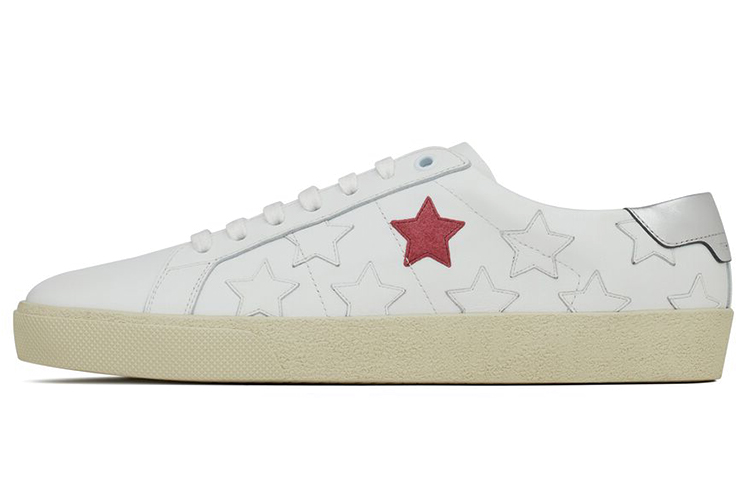 Buy Saint Laurent Court Classic SL-06 California Low 'Bintang - Putih Terang' 42157200ND09017