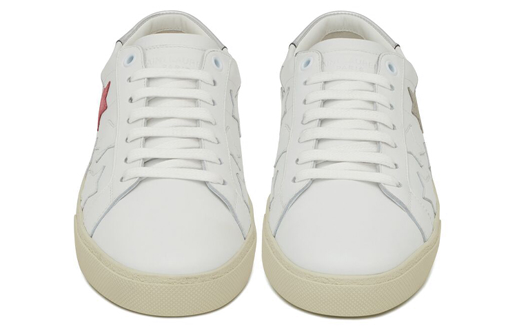 Lookbook Saint Laurent Court Classic SL-06 California Low 'Bintang - Putih Terang' 42157200ND09017