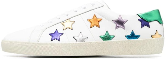 Saint Laurent Court Classic SL-06 Metallic California Low 'Natural Multi Stars' 503109-00NB0-9090 Saint Laurent Court Classic SL-06 Metallic California Low 'Natural Multi Stars' 503109-00NB0-9090