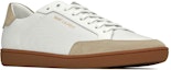 Lookbook Saint Laurent Court Classic SL-10 Low 'Putih Semula Jadi' 603223-1JZF0-9674
