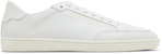 Saint Laurent Court Classic SL-10 Low 'Optic White' Putih 603223-1JZ10-9030