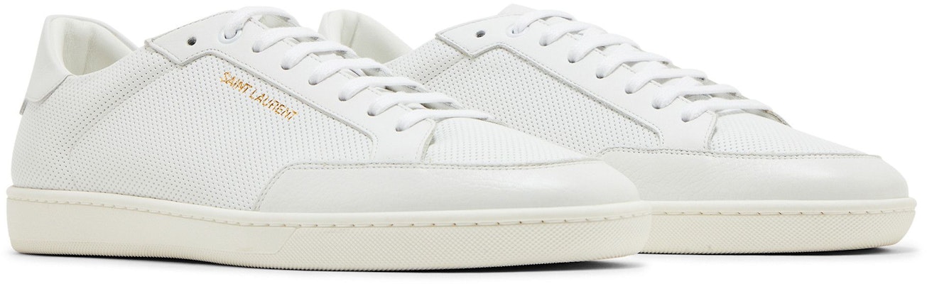 Saint Laurent Court Classic SL-10 Low 'Optic White' Putih 603223-1JZ10-9030 Cheap Saint Laurent Court Classic SL-10 Low 'Optic White' Putih 603223-1JZ10-9030
