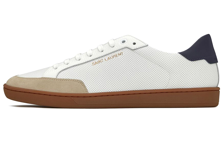 Saint Laurent Court Classic SL-10 Low 'White Red Blue' 603223-1JZG0-9953