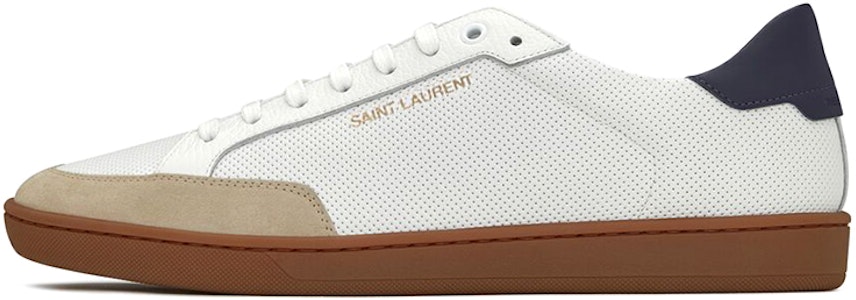 Saint Laurent Court Classic SL-10 Low 'Putih Merah Biru' 603223-1JZG0-9953 Buy Saint Laurent Court Classic SL-10 Low 'Putih Merah Biru' 603223-1JZG0-9953