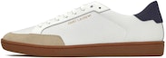Buy Saint Laurent Court Classic SL-10 Low 'White Red Blue' 603223-1JZG0-9953