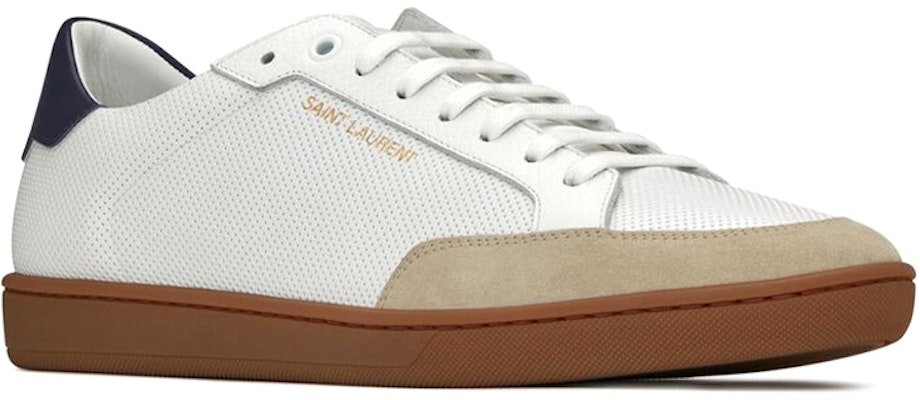 圣罗兰 Court Classic SL-10 Low '白红蓝' 低帮板鞋 603223-1JZG0-9953 Order 圣罗兰 Court Classic SL-10 Low '白红蓝' 低帮板鞋 603223-1JZG0-9953